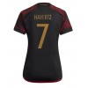 Damen Fußballbekleidung Deutschland Kai Havertz #7 Auswärtstrikot WM 2022 Kurzarm
